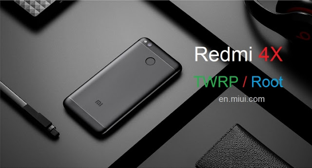 cara root install twrp xiaomi redmi 4x