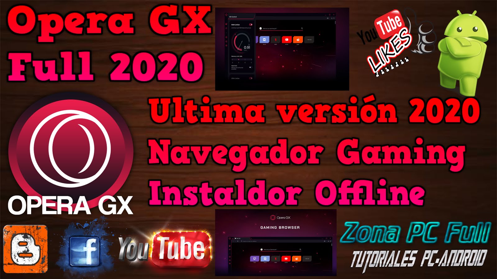 Opera GX 68.0.3618.206 Navegador Gaming Instalador Offline Ultima versión Julio 2020 [MEGA ...