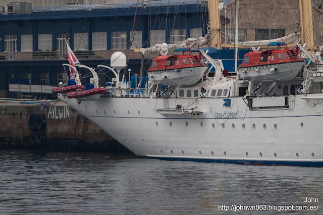 star flyer, star clippers, cruceros, vigo, veleros