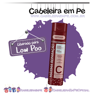 Condicionador Máxima Reparação - Soft Hair (Low Poo)