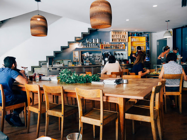 Coffee shop interior