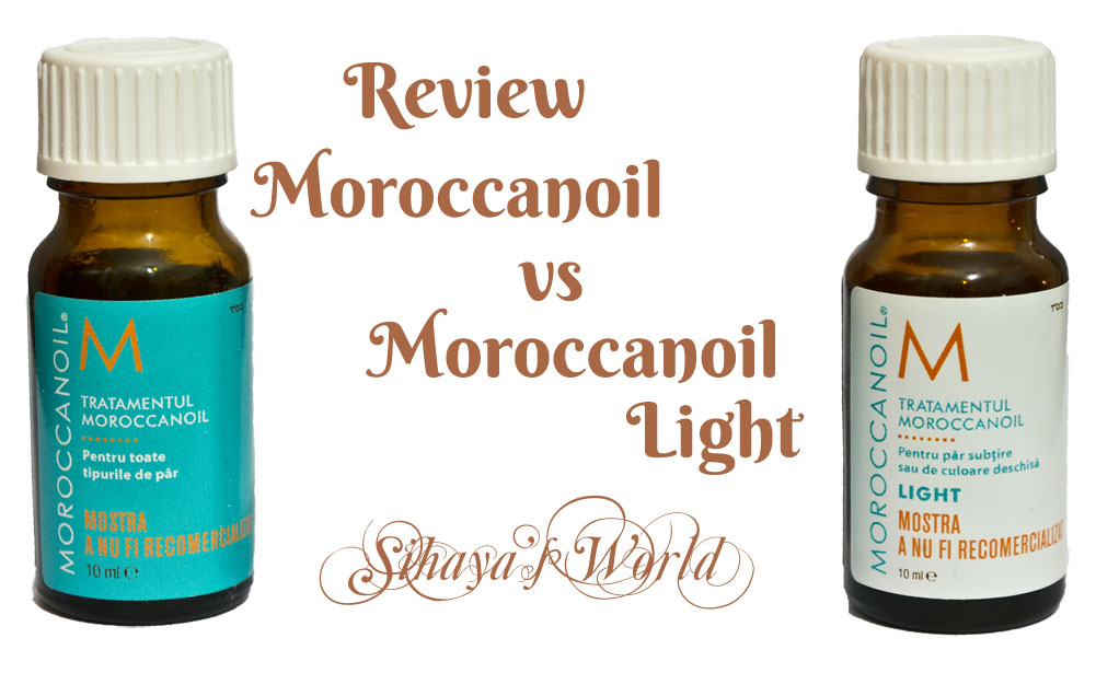 Moroccanoil Vs Moroccanoil Light Sihaya S World