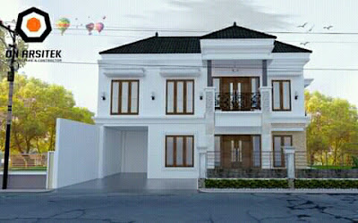 desain atap rumah bagian depan