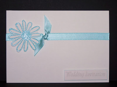 Handmade Wedding Invitations This wedding invitation likely made by the 