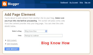Add Outbrain Widget to Blogger