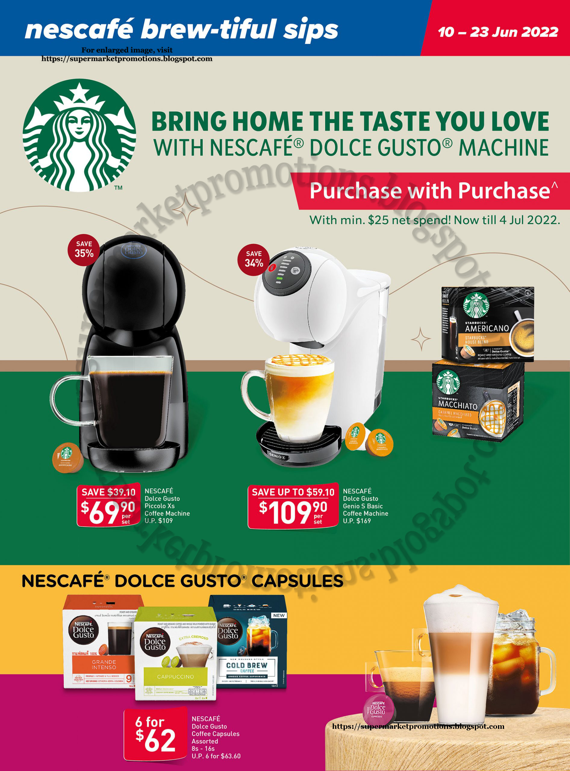 Dolce Gusto - October Promo, Starbucks, coffee, Nescafé, cappuccino