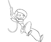 #4 Kim Possible Coloring Page