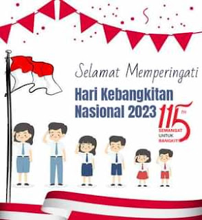 kartu ucapan hari kebangkitan nasional 2023