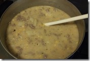 finished chowder
