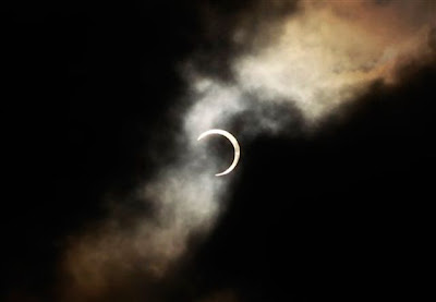 Eclipse anular de sol desde Japon, 20 de Mayo de 2012