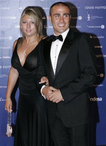 World Of Sports: Fabio Cannavaro and His Wife Daniela Cannavaro (part3)