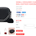 SMALL DESIGNER CHAIN WOMEN BAG LEATHER HANDBAG 