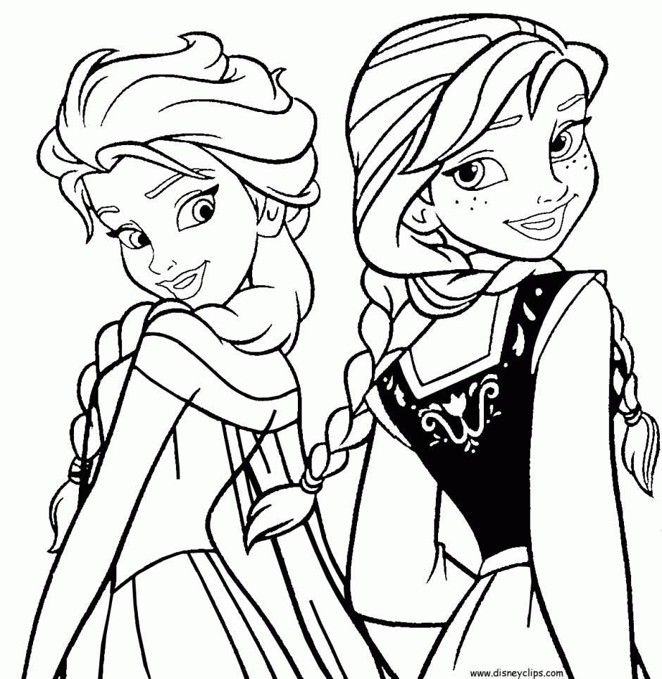 Gambar Frozen Coloring Pages Best Ideas For Printable And Coloring