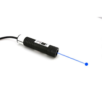 alignement laser bleu de point