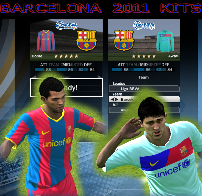 Barcelona 2011 kits 28 Aug 2010 by Leo Tags kits