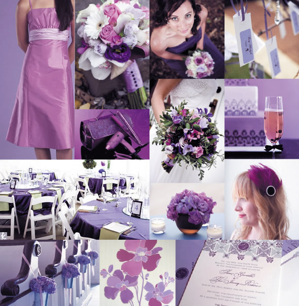 Here is some inspiration for a lavender wedding decor