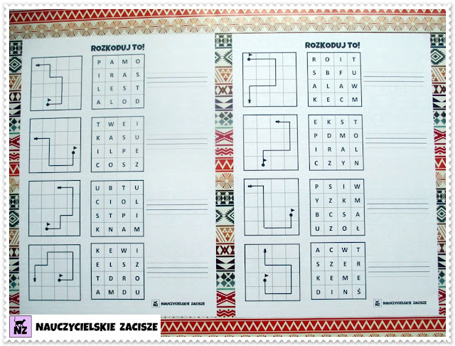 Kodowanie programowanie dla dzieci karty pracy