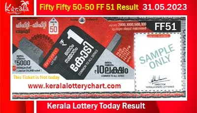 Fifty Fifty FF 51 Result Today 31.05.2023