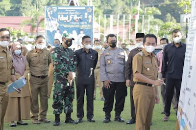 Calon Wali Nagari Peserta Pilwana Serentak di Pesisir Selatan, Deklarasi Pemilihan Damai