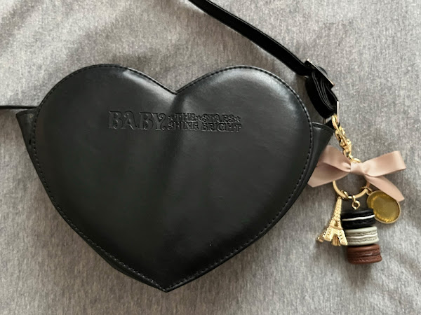 laduree keychain on a BTSSB bag