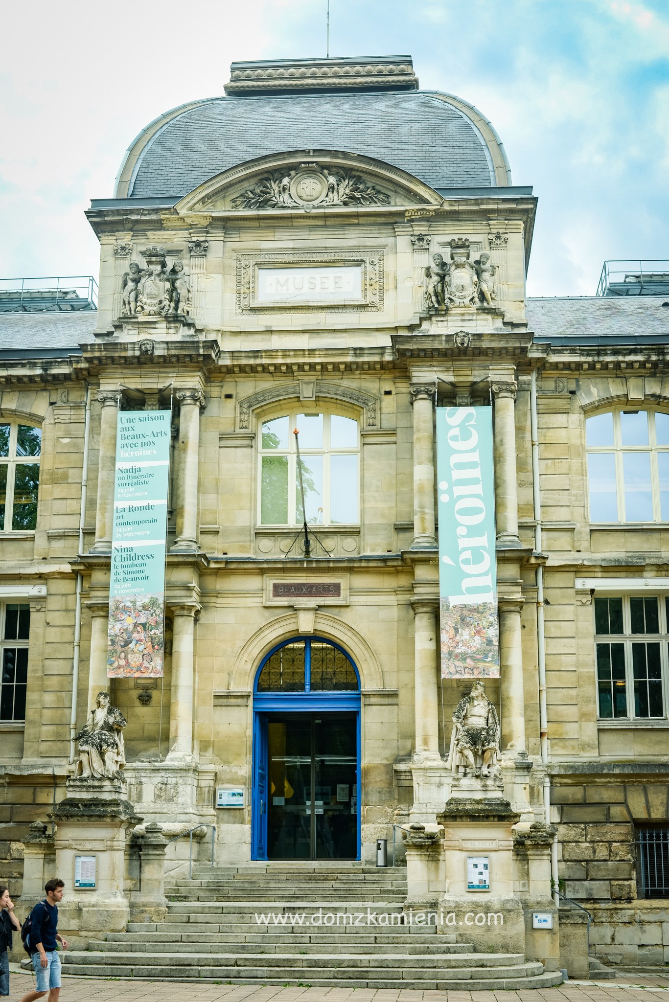 Dom z Kamienia, blog Kasi Nowackiej, Rouen muzeum sztuk pięknych