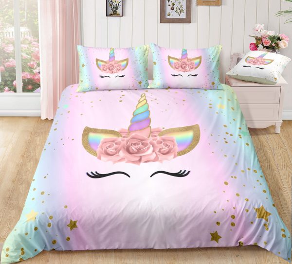 Dreaming Star Unicorn Bedding Set