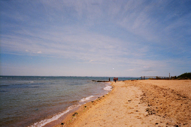 Brighton Beach Melbourne film photography fujifilm natura classica