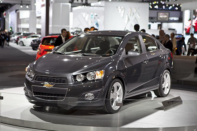 Chevrolet sonic 2012 Chevrolet Aveo which has now changed its name to