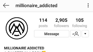 millionaire addicted, quotes page on instagram