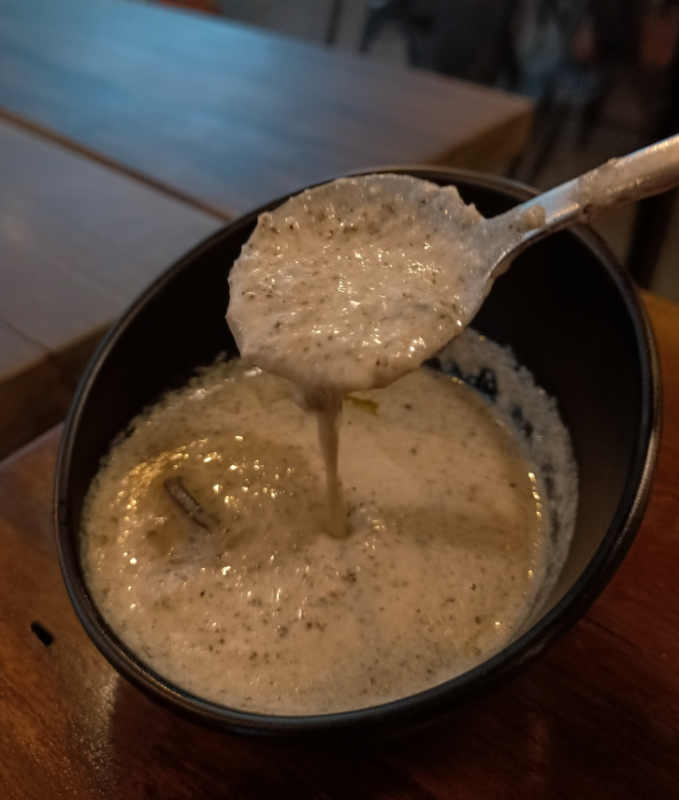 Old Habits Cafe - Truffle Mushroom Soup