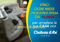 Immagini Vinci buoni da euro 10.000 per arredare casa con Chateaux D'Ax