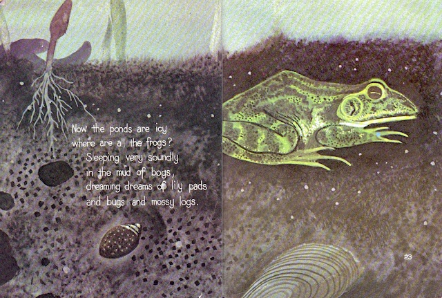 "Now That Days Are Colder"  by Aileen Fisher, Designed & Illustrated by Gordon Laite, Lettering by Paul Taylor (1973)