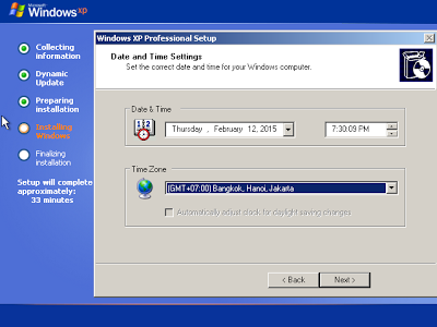 Tutorial Lengkap Cara Install Windows XP Lengkap Dengan Gambar Dengan CD/DVD ROM