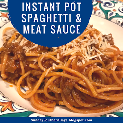 Instant pot spaghetti with frozen meat