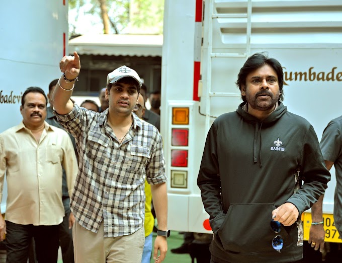 Pawan Kalyan joins the shoot of his action drama with director Sujeeth in Mumbai