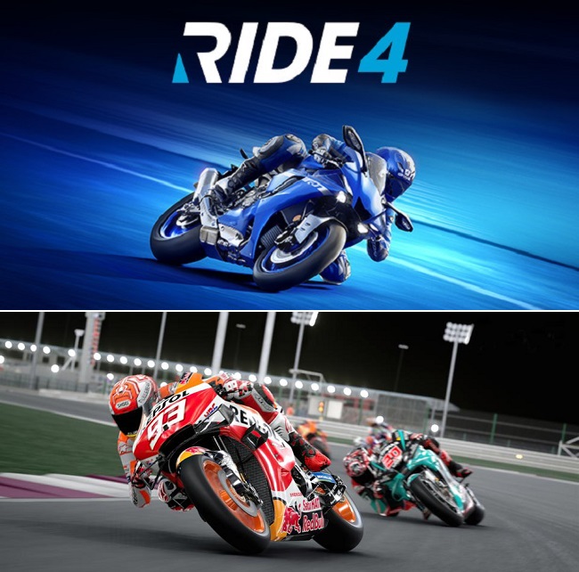 Comparison of Ride 4 vs MotoGP 21 - Differences