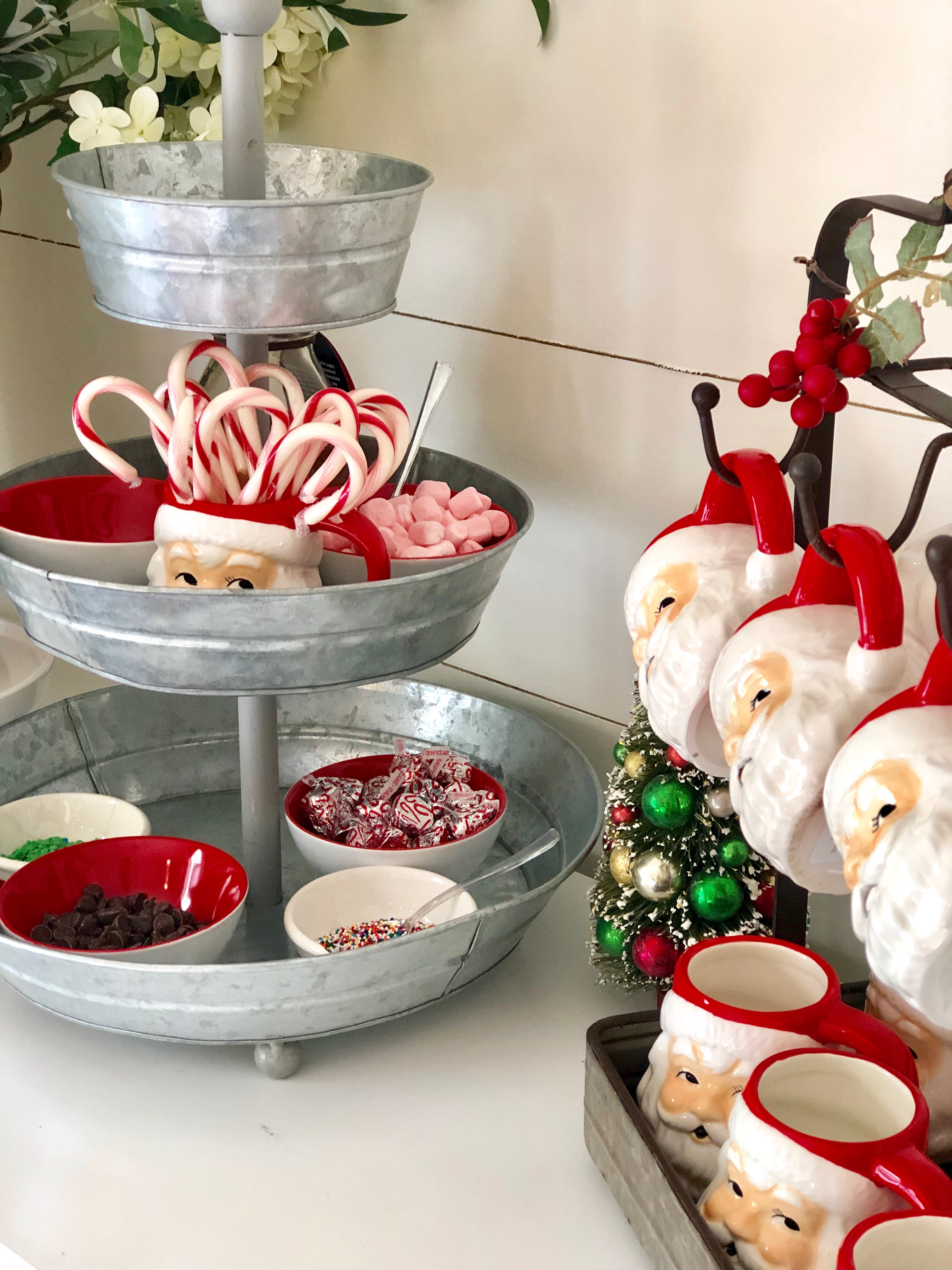 Santa Mugs, Target Christmas, Hot Chocolate recipe, Christmas