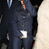 Rihanna and her curvy figure step out in denim on denim