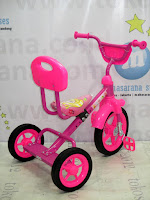 Sepeda Roda Tiga BMX PMB 919S-P Safari Sandaran Pink 