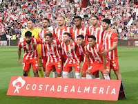 U. D. ALMERÍA. Temporada 2022-23. Fernando Martínez, Álex Centelles, Rodrigo Ely, Dyego Sousa, Srđan Babić, Gonzalo Melero. Samu Costa, Alejandro Pozo, Adri Embarba, Luca Robertone y Lazaro Vinicius. U. D. ALMERÍA 0 🆚 REAL VALLADOLID C. F. 0 Domingo 28/05/2023, 19:00 horas. Campeonato de Liga de 1ª División, jornada 37. Almería, Power Horse Stadium: 14.608 espectadores. GOLES: no hubo.