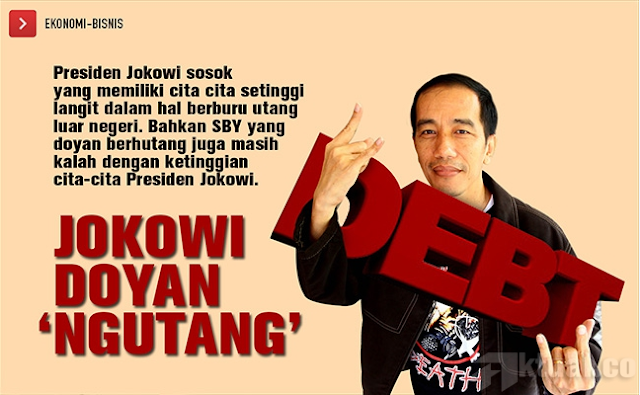 Mantan Penasehat KPK: Pak Jokowi Layak Digelari “Pahlawan Penghutang”, Anda setuju?