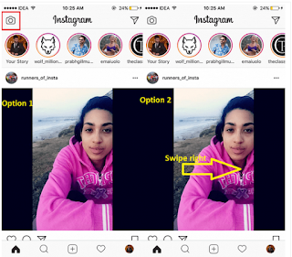 Cara Menggunakan atau Membuat Lokasi dan Hashtags Instagram Stories