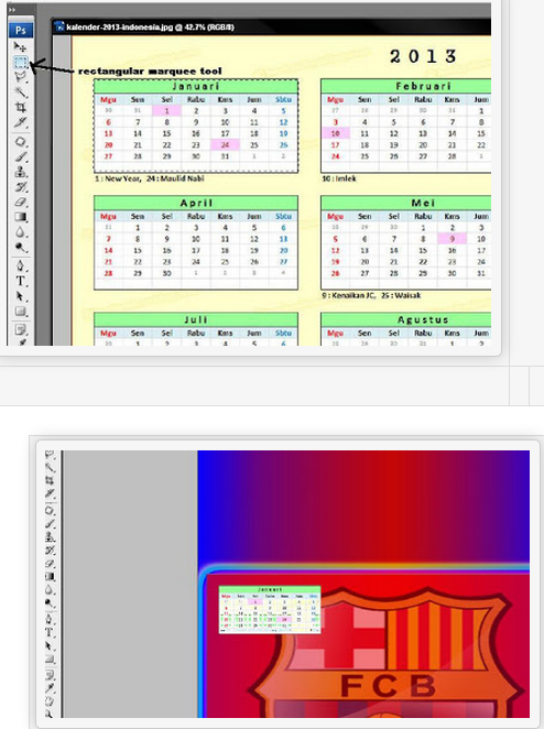 Cara Membuat Kalender dengan Photoshop Mudah dan Cepat