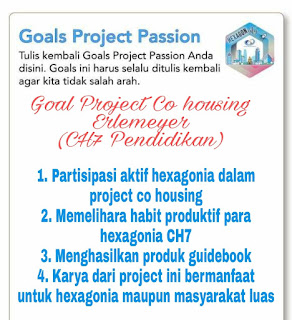 Goal project co house pendidikan 7