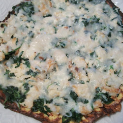 Chicken Alfredo and Spinach 