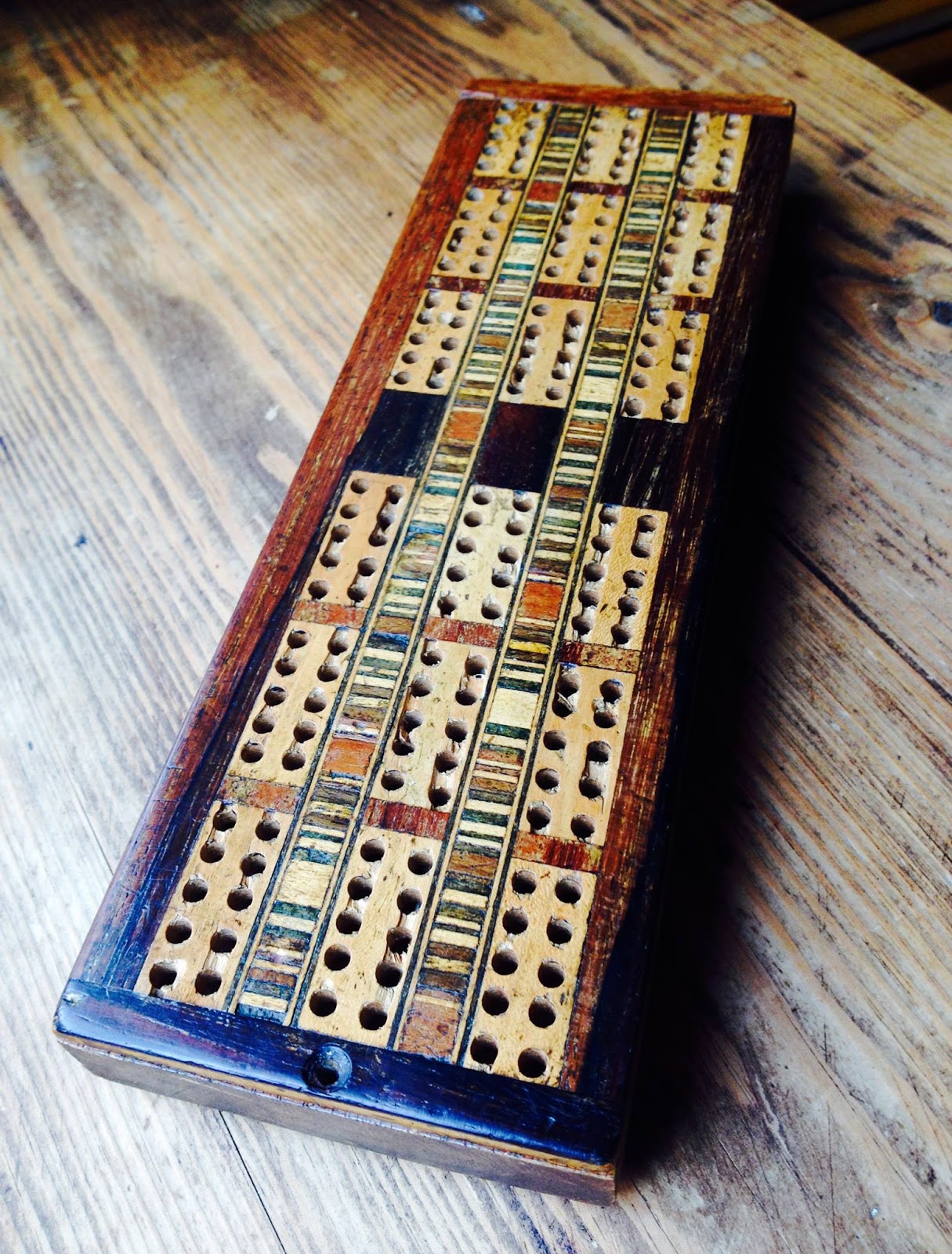 Shove it, Chuck it, Toss it...: Some Cribbage Boards