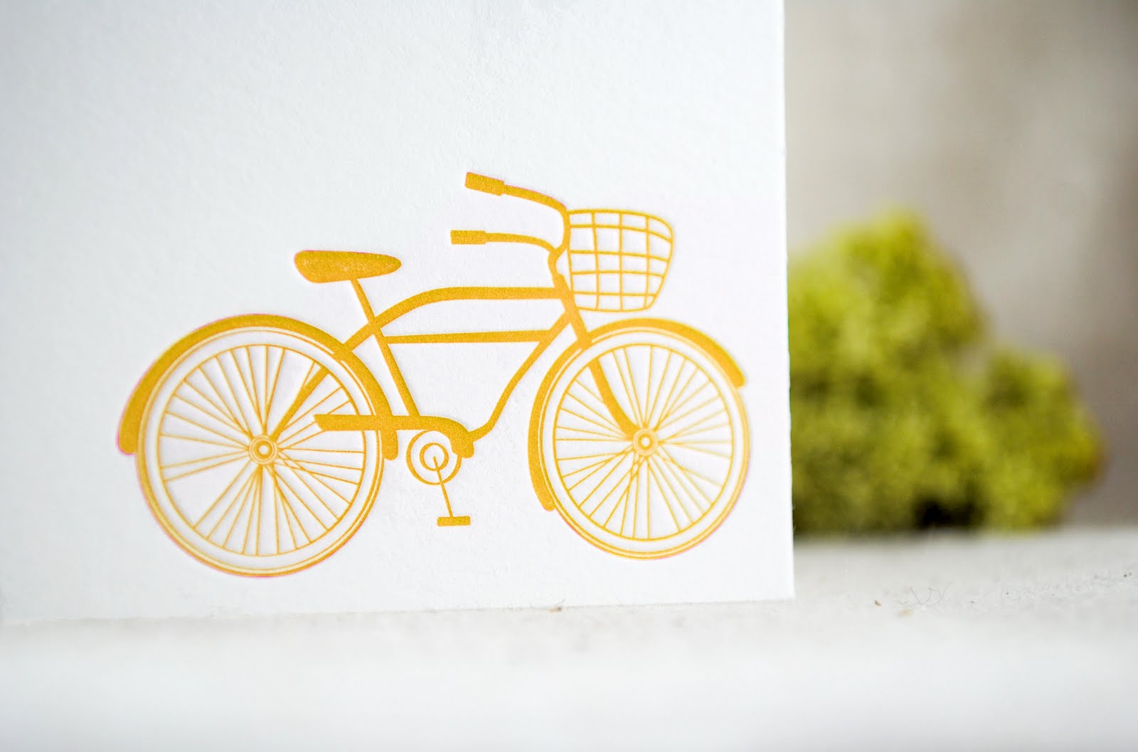 Giveaway! Bicycle Letterpress Cards