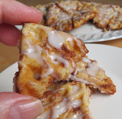 Cinnamon Roll Waffles