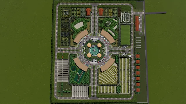 site plan  agrowisata