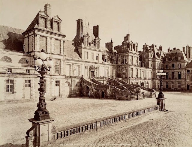 Escalier du château de Fontainebleau